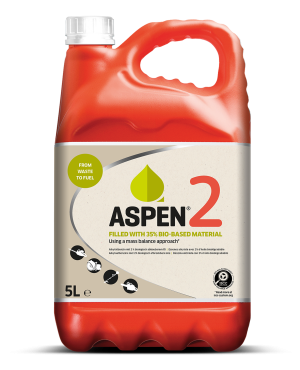 Aspen Aspen 2-Takt Alkylate Benzine – 5 Liter (35% BIO)