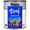 TencoVerf Dekkend Zijdeglans Zwart RAL 9005 - 0,25L