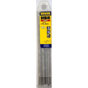 IRWIN HSS PRO Metaalboor (lang) 118° 4.5mm 10PCS