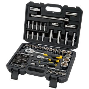 Stanley 96-delige sleutel-en dopsleutelset 1/4 & 1/2