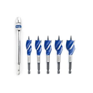 IRWIN Set IR Blue Groove 6X 5PCS, incl. Extension