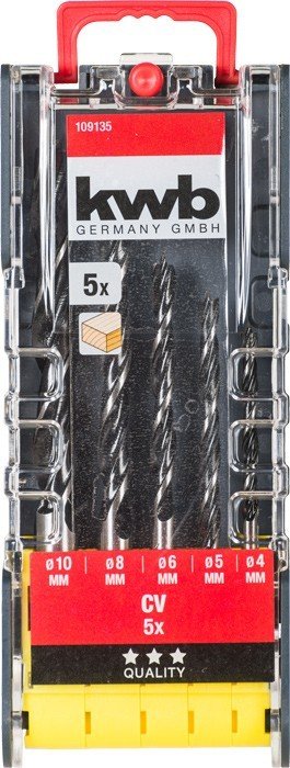 KWB 5-delige Houtboren set 109135