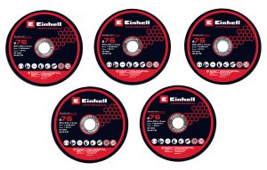 Einhell Slijpschijvenset Ø76 mm, 5-delig