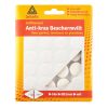 Deltafix Anti-krasvilt Rond 22mm Wit 16 Stuks