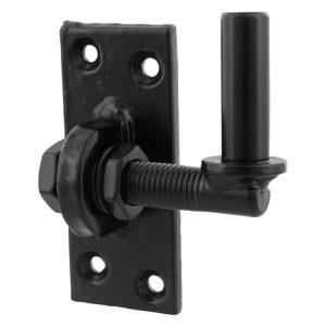 Plaatduim Verstelbaar 16mm Zwart