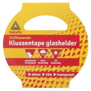 Deltafix Klussentape U.V.  48mm 10M Transparant