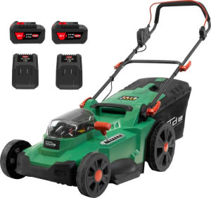Güde Accu Grasmaaier 430/40-8 Inclusief  2x 4,0 Ah Accu & Lader - 43cm