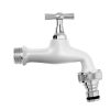 Aquajet Tuinkraan Verchroomd  1/2" - Wit
