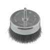 IRWIN Komstaaldraadborstel (boormachine) voor metaal, beton - fijn, diameter 80mm.