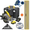 Stanley SFMCS551M1T-QW Accu Cirkelzaag Brushless 18V - Inclusief Zaagrail