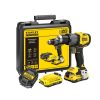 Stanley SFMCD726D2K Brushless V20 Li-Ion 18V Klopboormachine – Inclusief 2x 2.0Ah Accu, Lader en Koffer