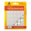 Deltafix Anti-krasvilt  Rond 17mm Wit 20 stuks