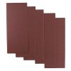 IRWIN Set Schuurstroken 50PCS 1/2 115x280mm met klem, geen perfo, 15x K60, 20x K100 en 15x K150