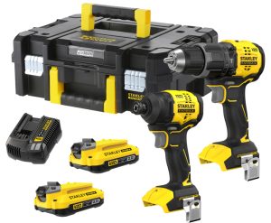 Stanley SFMCK201D2T-QW – 18V Brushless Combi Kit
