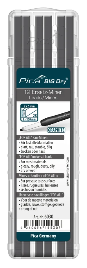 Pica BIG Dry 6030 Navulling grafiet