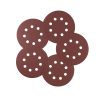 IRWIN Set Schuurschijven 10PCS excentrisch diameter 125mm, 3x K60, 3x K80, 2x K120, 2x K180