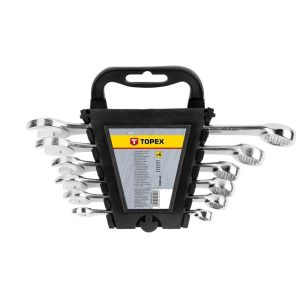 TOPEX Ring/steeksleutelset 8-17mm 35D397