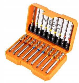 Graphite Verlengde bitset 18-delig - 75mm