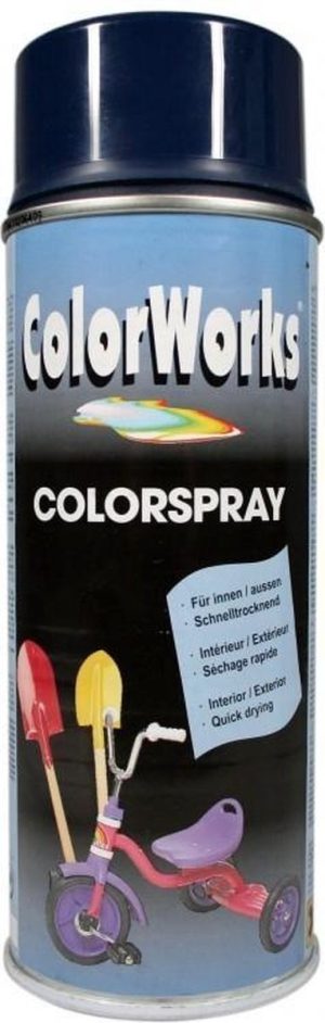 Colorworks Spuitbus Colors Staal Blauw - 400ML