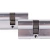 Euro profielcilinder 60 mm 2 dlg gelijksluitend