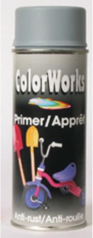 Colorworks Spuitbus Primer Grijs - 400ML