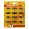 Deltafix Meubelviltglijders 28mm - Bruin - 12 Stuks met schroef