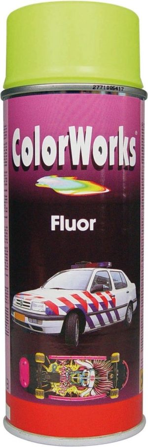 Colorworks Spuitbus Fluor Yellow 400 ML