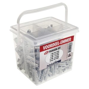 Deltafix Voordeel-emmer Nylon Pluggen Set 420 Stuks