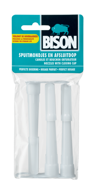 Bison spuitmond 3 stuks