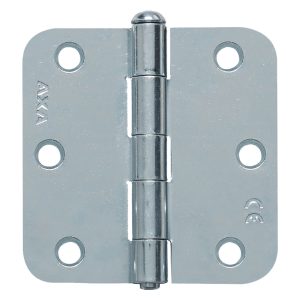 Axa scharnier vierkant model, met ronde hoeken, verzinkt 76 x 76 mm