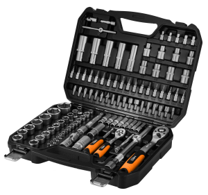 NEO Doppenset 1/4"– 1/2" 110-delig