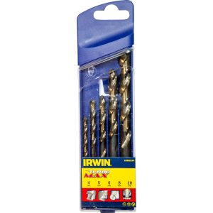 IRWINHSS Metaalboren Turbomax 5PC Set 4-5-6-8-10mm