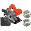Black & Decker CS1250LKA Elektrisch Handcirkelzaag in koffer met 2 zaagbladen