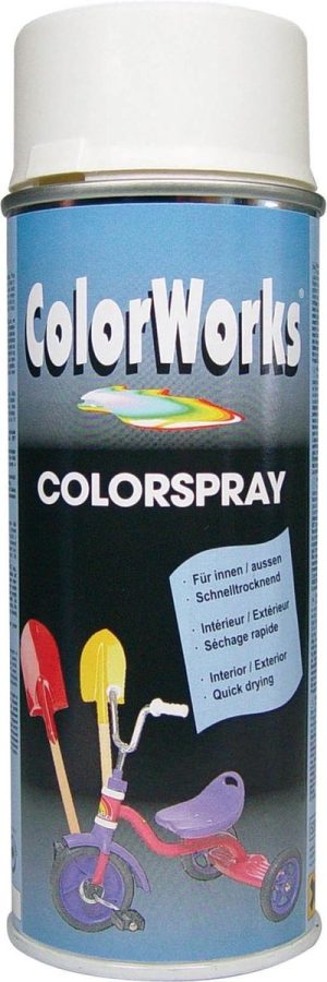 Colorworks Spuitbus Colors ZG Wit - 400ML