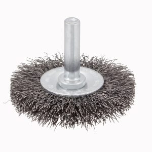 IRWIN Staaldraadborstel (boormachine) voor steen, beton, staal, diameter 50mm, dikte 7mm.