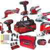 Einhell Professional Accu Combiset 12-delig - Inclusief accessoires
