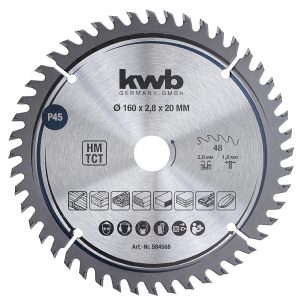 KWB zaagblad 160x20 mm 48 Tands