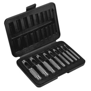 Topex Hollepijpset 9-Delig 3-12mm