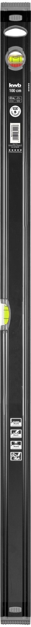 KWB Aluminium waterpas 100cm