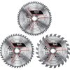 KWB Zaagblad-set 250 x 3,2 x 30mm - 24, 42 & 60 Tands