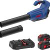 Güde LB36-302-30 Accu Bladblazer Kit – 36V – 160 km/h – Inclusief 2x 3,0 Ah Accu + Duolader