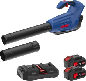 Güde LB36-302-30 Accu Bladblazer Kit – 36V – 160 km/h – Inclusief 2x 3,0 Ah Accu + Duolader