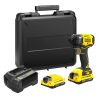 Stanley Accu-Slagschroevendraaier V20 SFMCF810D2K - Incl. 2x Accu, lader & koffer