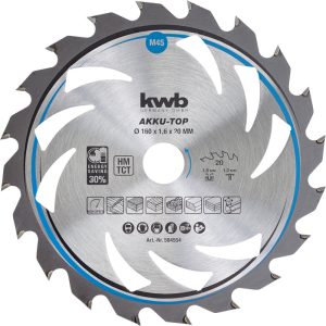 KWB cirkelzaagblad ø 160 x 1,6 x 16 mm - 20 tands