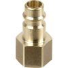Euro systeem snelkoppeling steeknippel 1/4" Bi