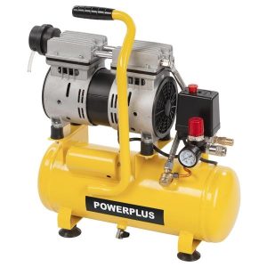 PowerPlus Olievrije Compressor Silent 550W – 6 liter