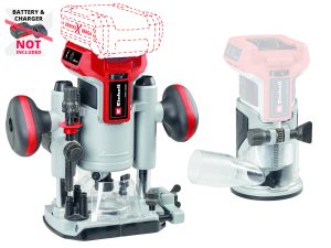 Einhell Accu Kantenfrees & Bovenfrees TP-RO 18 Set Li BL Solo