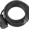 Brennenstuhl Verlengsnoer IP44 10m 3G1,5 - Zwart