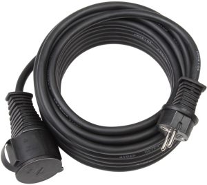 Brennenstuhl Verlengsnoer IP44 10m 3G1,5 - Zwart