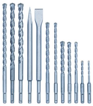 Einhell Boor-/Beitelset - 12-delig - SDS-Plus